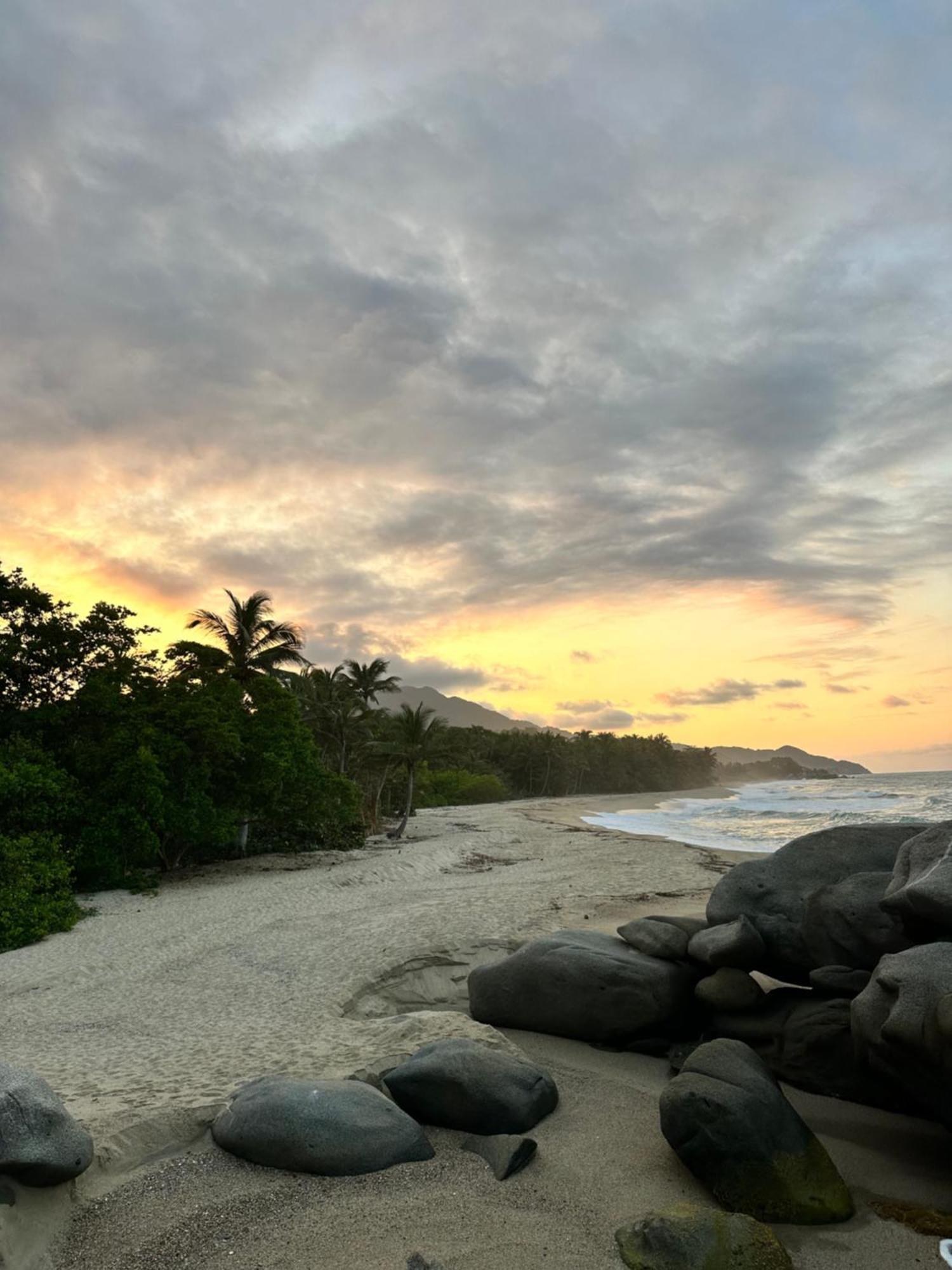 Eco Hotel Amanecer Tayrona El Zaino Dış mekan fotoğraf