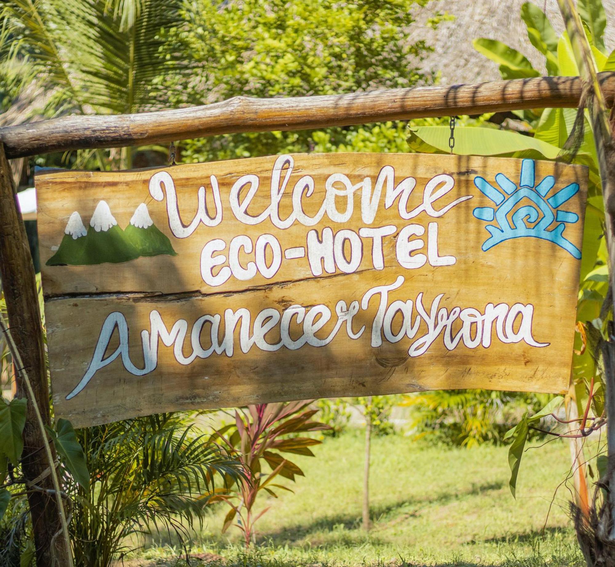 Eco Hotel Amanecer Tayrona El Zaino Dış mekan fotoğraf